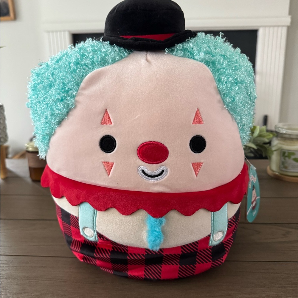 ☄️Flash Sale☄️ Squishmallows 12 inch Ukee Clown Plush